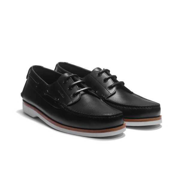Derby DoubleVent [homme cuir veau lisse déperlant noir] – Image 2
