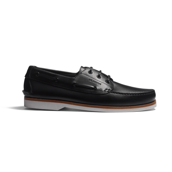 Derby DoubleVent [homme cuir veau lisse déperlant noir]